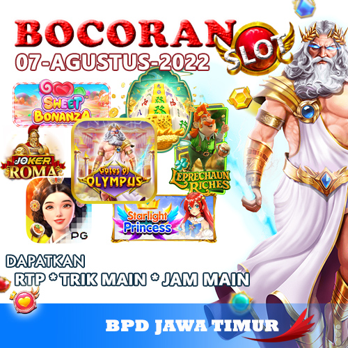 Bocoran Slot Gacor BPD Jawa Timur