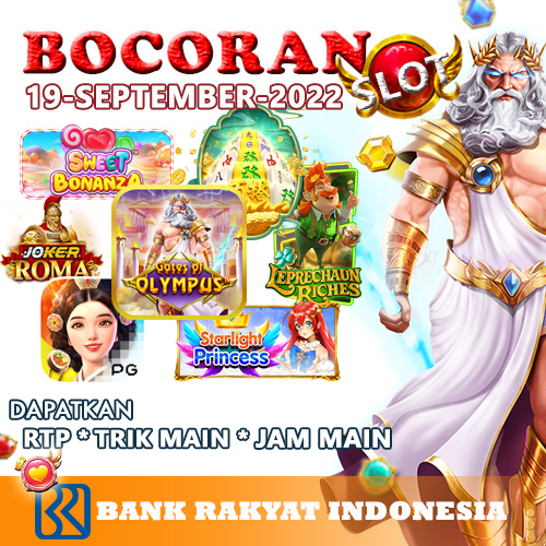 Bocoran Slot Jitu Bank BRI 19 September 2022