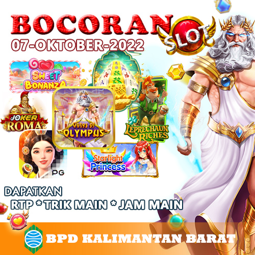 Bocoran Slot Jitu BPD Kalimantan Barat 07 Oktober 2022