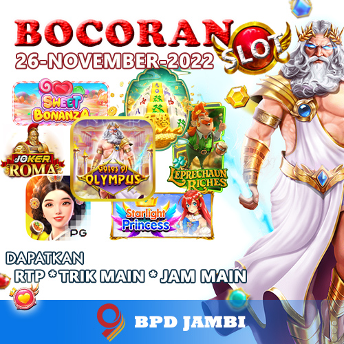 Bocoran Slot Live BPD Jambi